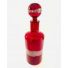 Glass bottle "A fasce" by Fulvio Bianconi for Venini 1950s