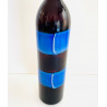 Glass bottle "A Fasce Orizzontali" by Fulvio Bianconi for Venini 1950s