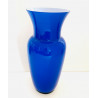 Large blown glass vase signed Venini 1997