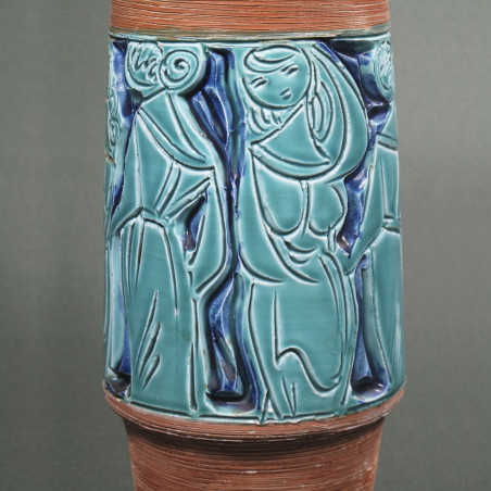 Très beau vase signé "Italy"