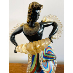 Figurine en verre Barovier & Toso Murano années 50