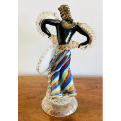 Figurine en verre Barovier & Toso Murano années 50