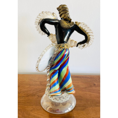 Barovier & Toso Murano glass figurine 50s