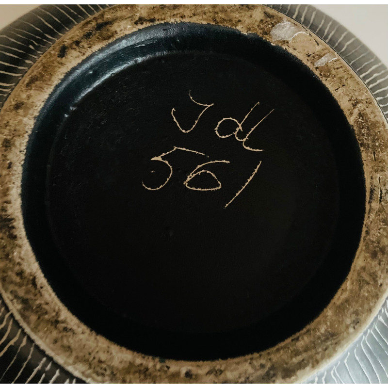 フランス陶器　Jean de Lespinasse　ミッドセンチュリーデザイン grande-coupe-en-ceramique-jean