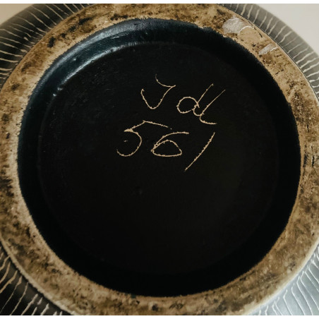 Grande coupe en céramique Jean de lespinasse Vallauris modèle 561