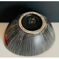 Grande coupe en céramique Jean de lespinasse Vallauris modèle 561
