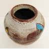 Africanist ceramic vase from Accolay 1960s