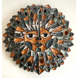 « Soleil » sculpture murale...