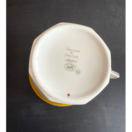 Tasse à thé en porcelaine Hermès Paris