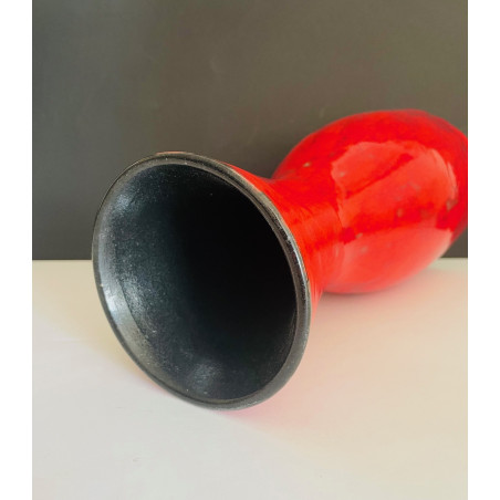 Grand vase en céramique par Robert et Jean Cloutier