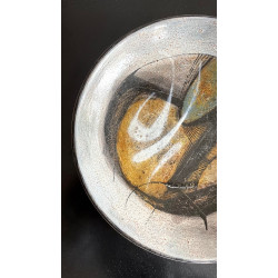 Coupe en céramique par Pierre Saint-Paul poterie de Sant Vicens