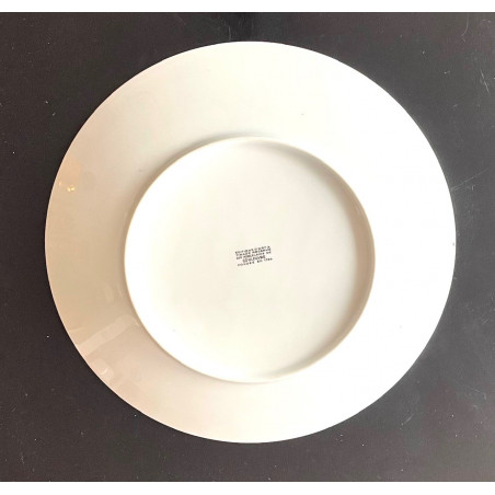 Assiette en porcelaine dessin de Jean Cocteau