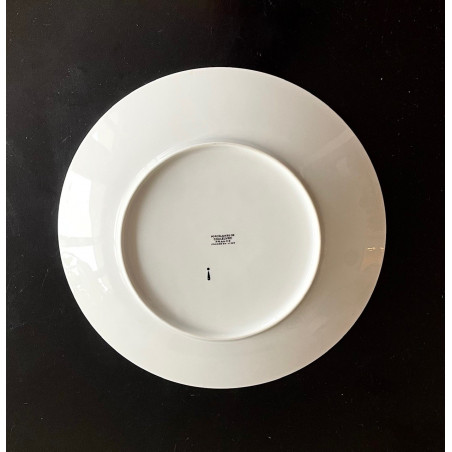 Assiette en porcelaine dessin de Jean Cocteau