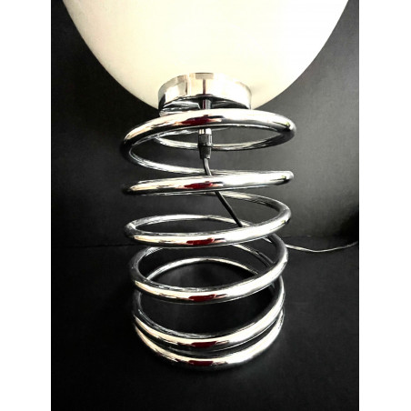 Lampe "ressort" Ingo Maurer grand modèle années 70
