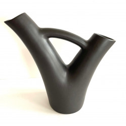Earthenware vase by André Baud in Vallauris, 1960s