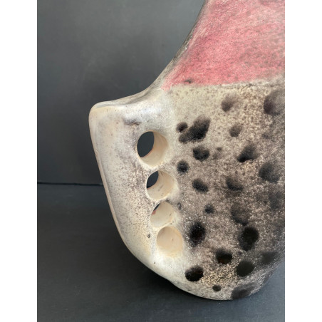Vase pichet zoomorphe en céramique par Mado Jolain années 50