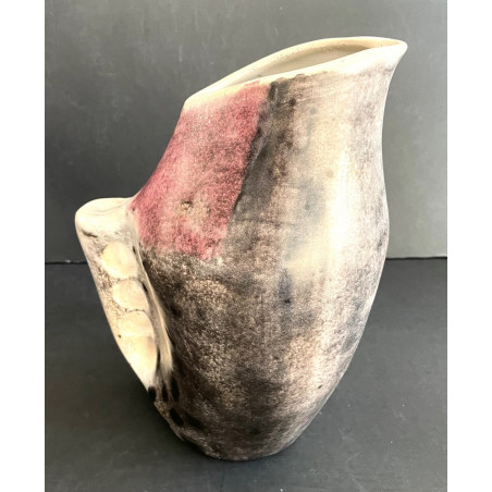 Vase pichet zoomorphe en céramique par Mado Jolain années 50