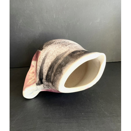 Vase pichet zoomorphe en céramique par Mado Jolain années 50