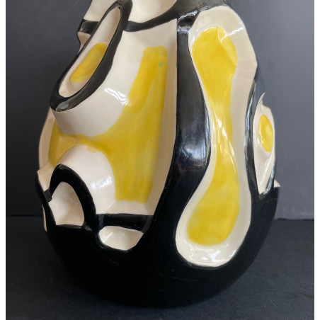 Vase sculpture par Roland Brice et Fernand Léger Biot