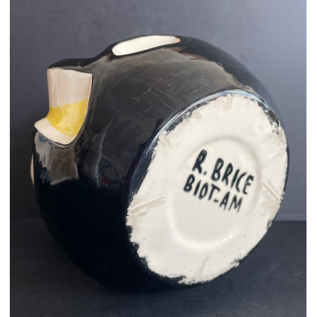 Vase sculpture par Roland Brice et Fernand Léger Biot