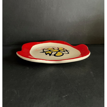 Assiette en faïence Roland Brice et Fernand Léger Biot