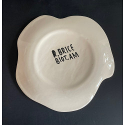 Assiette en faïence Roland Brice et Fernand Léger Biot