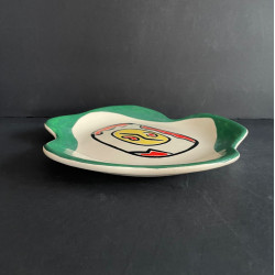 Assiette en faïence Roland AssietBrice et Fernand Léger Biot