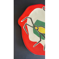 Grand plat en céramique Roland Brice et Fernand Léger