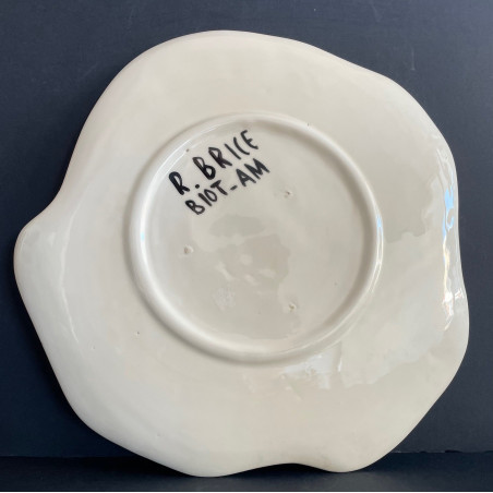 Grand plat en céramique Roland Brice et Fernand Léger