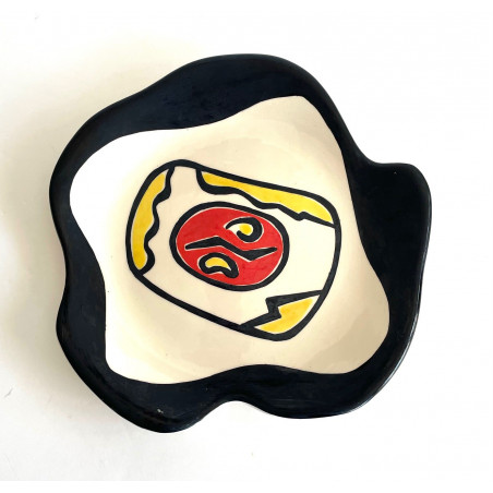 Assiette en faïence Roland Brice et Fernand Léger