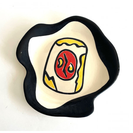 Assiette en faïence Roland Brice et Fernand Léger