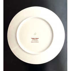 Assiette en porcelaine de Limoges dessin de Jean Cocteau