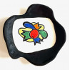 Assiette en faïence Roland Brice et Fernand Léger Biot