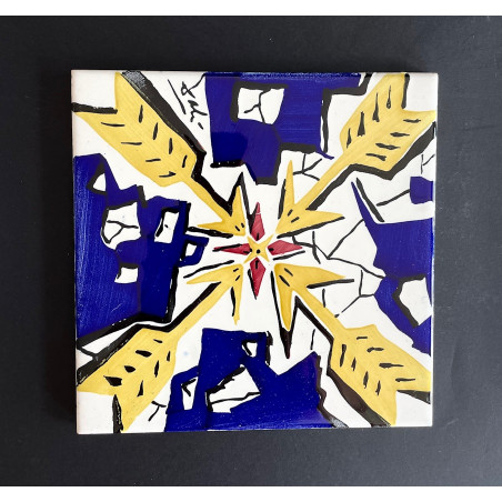 "The Catalan Suite" series of 6 ceramic tiles by Salvador Dali, 1954
