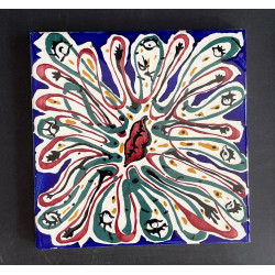 "The Catalan Suite" series of 6 ceramic tiles by Salvador Dali, 1954