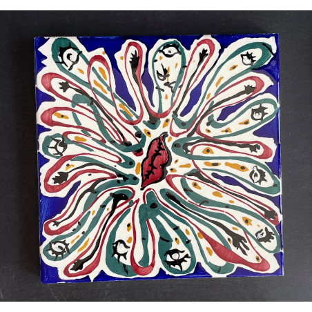 "The Catalan Suite" series of 6 ceramic tiles by Salvador Dali, 1954