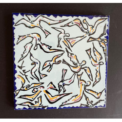 "The Catalan Suite" series of 6 ceramic tiles by Salvador Dali, 1954