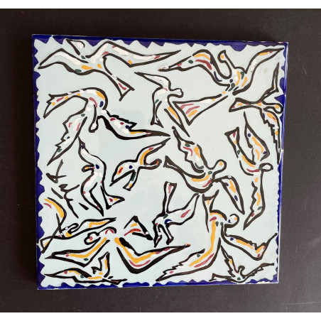 "The Catalan Suite" series of 6 ceramic tiles by Salvador Dali, 1954