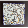 "The Catalan Suite" series of 6 ceramic tiles by Salvador Dali, 1954