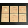 "The Catalan Suite" series of 6 ceramic tiles by Salvador Dali, 1954