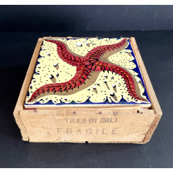 "The Catalan Suite" series of 6 ceramic tiles by Salvador Dali, 1954