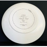 Large Limoges Porcelain Dish "erotic Grapefruit" By Salvador Dali