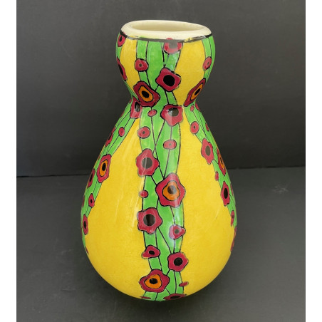 Boch Frères Keramis Art Deco Vase