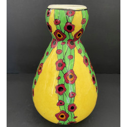 Boch Frères Keramis Art Deco Vase