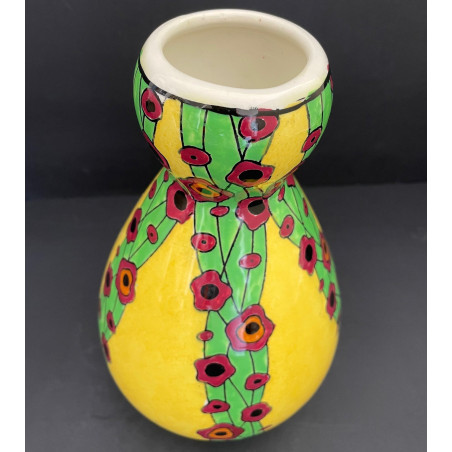 Boch Frères Keramis Art Deco Vase