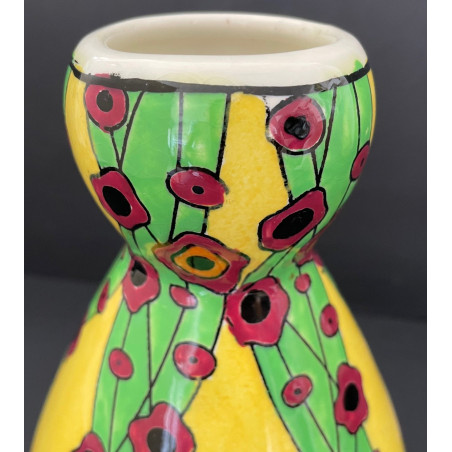 Boch Frères Keramis Art Deco Vase