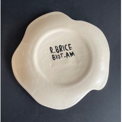Assiette en faïence Roland Brice et Fernand Léger Biot