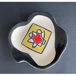 Assiette en faïence Roland Brice et Fernand Léger Biot