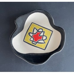 Assiette en faïence Roland Brice et Fernand Léger Biot
