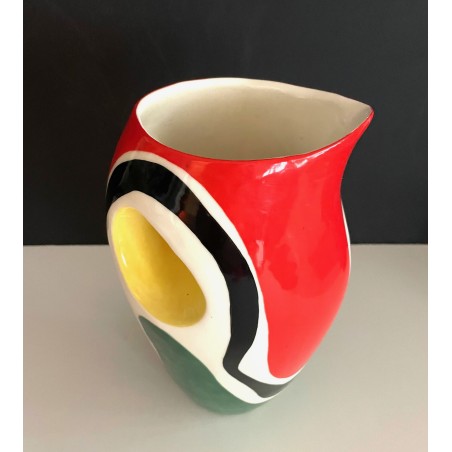 VASE PICHET EN FAÏENCE ROLAND BRICE ET FERNAND LÉGER BIOT